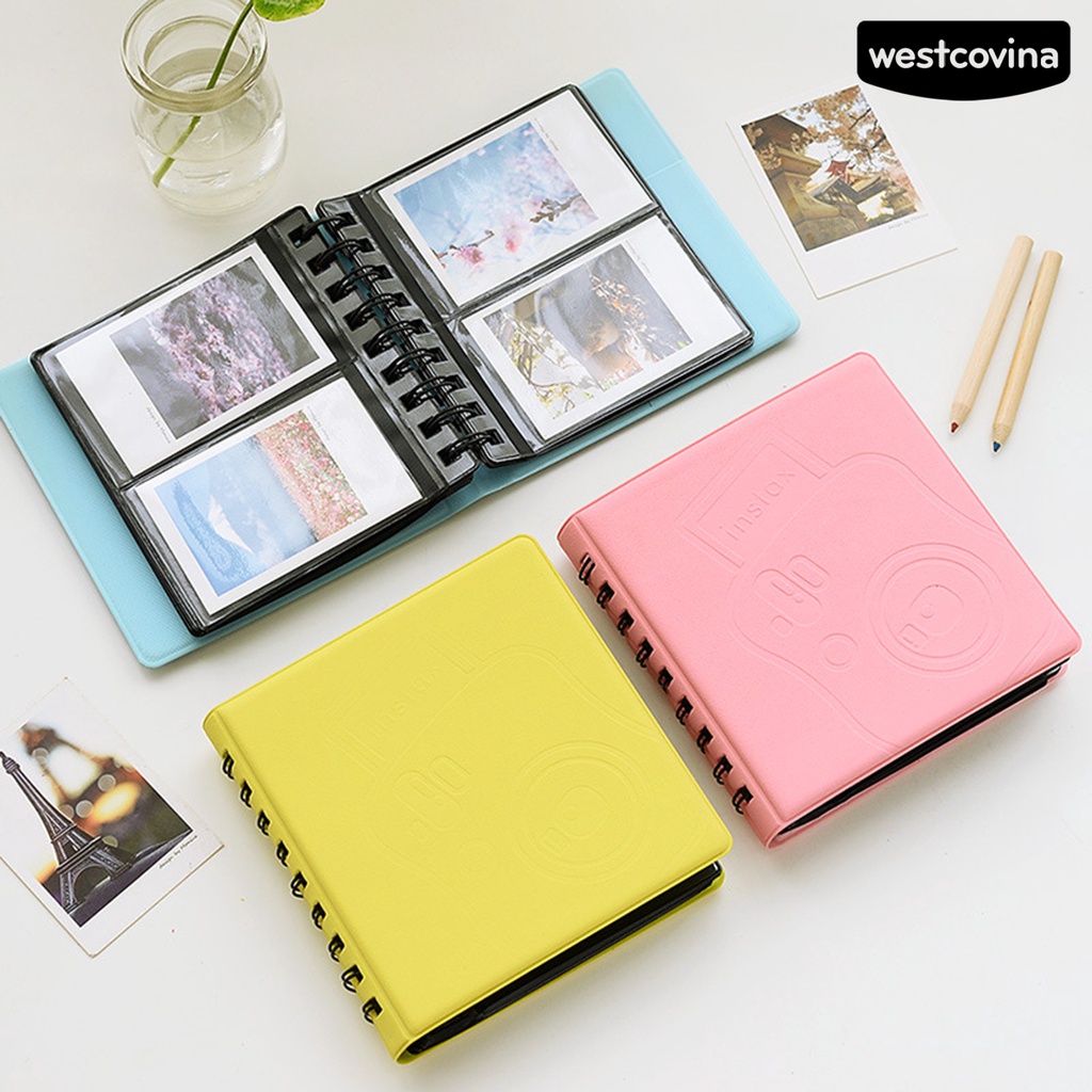 [Hot]✍Album Ảnh Mini Bằng PVC Cho Fujifilm-Instax Mini Film 7s 8 25 50s 90
