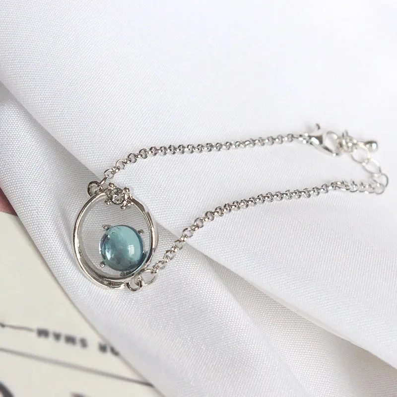 Vòng đeo tay đính phụ kiện hình sao/ trời/ trái tim phong cách Hàn Quốc có 3 kiểu tùy chọn dành cho nam và nữ