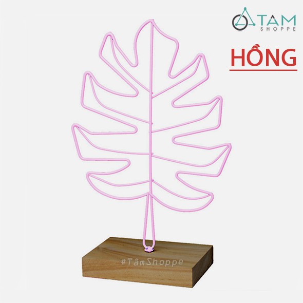 Khung sắt để bàn trang trí hình lá Monstera FE-KSĐB-01