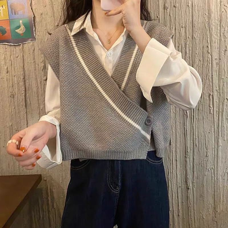 Áo Len Gile Vạt Chéo From Áo Dáng Croptop Siêu Xinh Hàng Quảng Châu Dành Cho Nữ - Ảnh Thật Ở Cuối | BigBuy360 - bigbuy360.vn