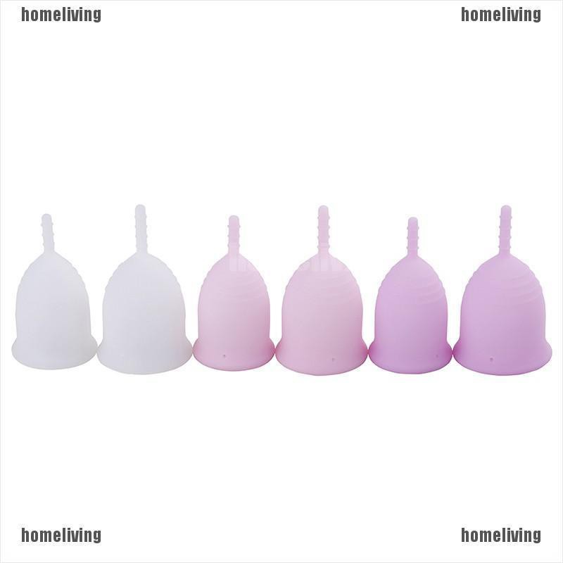 [homeliving] Cốc Nguyệt San Bằng Silicon Mềm Mại Có Thể Tái Sử Dụng Cho Nữ