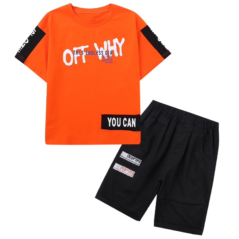 Sét Bộ quần áo  trẻ em dành cho bé trai 18-45kg mẫu OFF WHY. thiết kế đẹp. đường may kỹ. MA32.