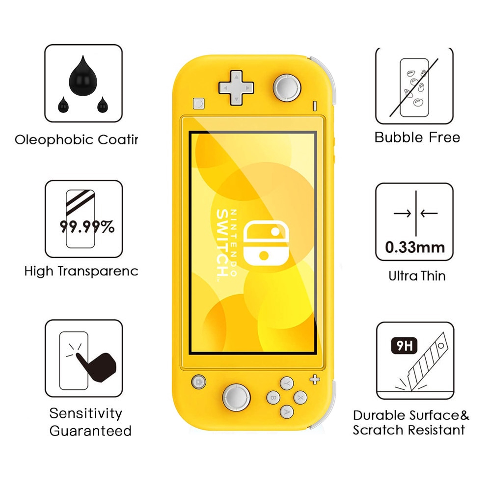Kính Cường Lực Cho Máy Chơi Game Nintendo Switch Lite Ns Lite