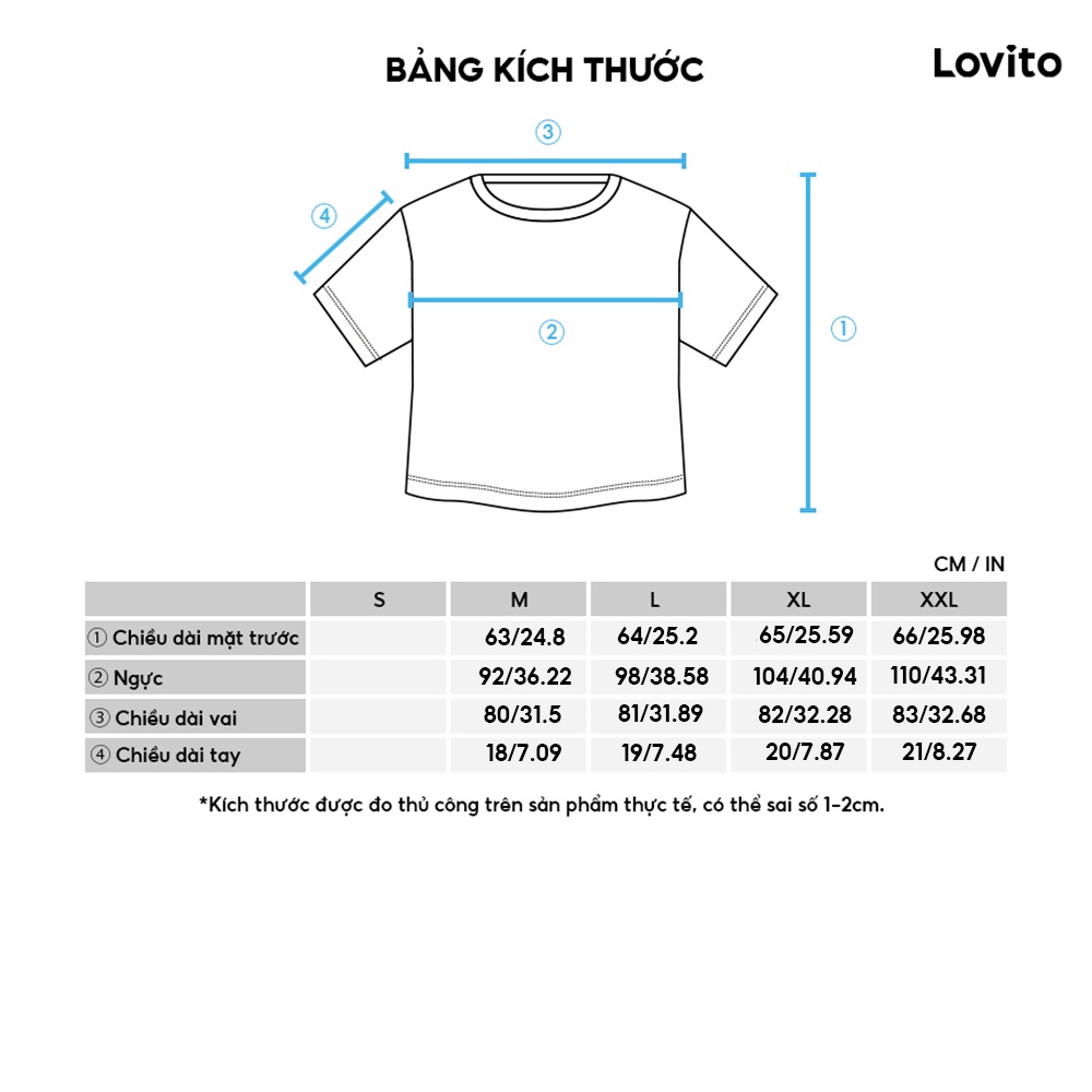 Bộ đồ ngủ Lovito giáng sinh lụa lạnh tay ngắn cổ bẻ in trái tim L02023 (Màu xanh dương) | BigBuy360 - bigbuy360.vn