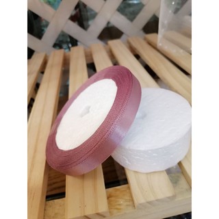 Cuộn ruy băng vải lụa bản 1cm dài 22 mét