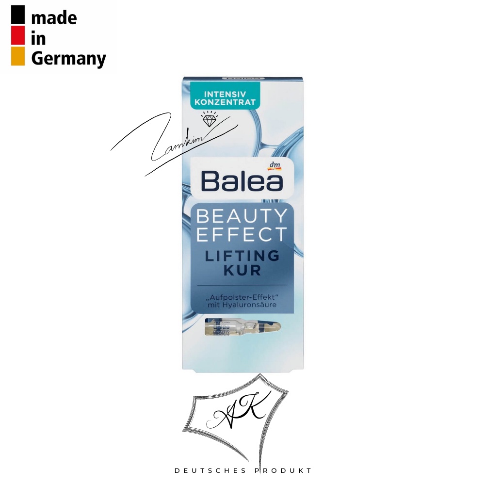 Huyết thanh tươi Balea colagen, chăm sóc chuyên sâu - nội địa Đức