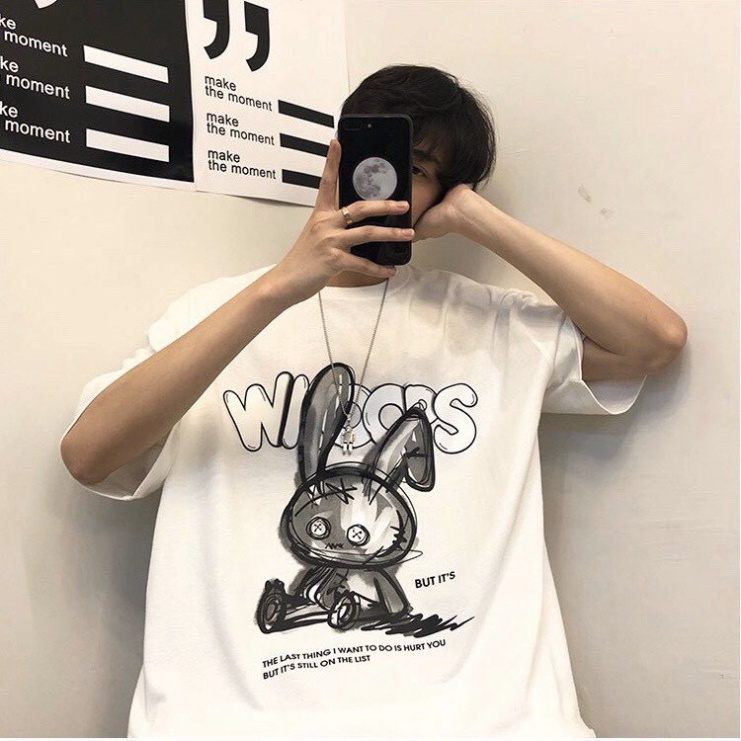 Áo phông nam nữ Unisex form Oversize Basic,áo thun tay lỡ phong cách Hàn Quốc