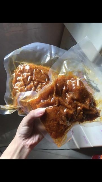 Bánh tráng sate cay CẦU ĐÚC Long An 150g/500g hút chân không | BigBuy360 - bigbuy360.vn