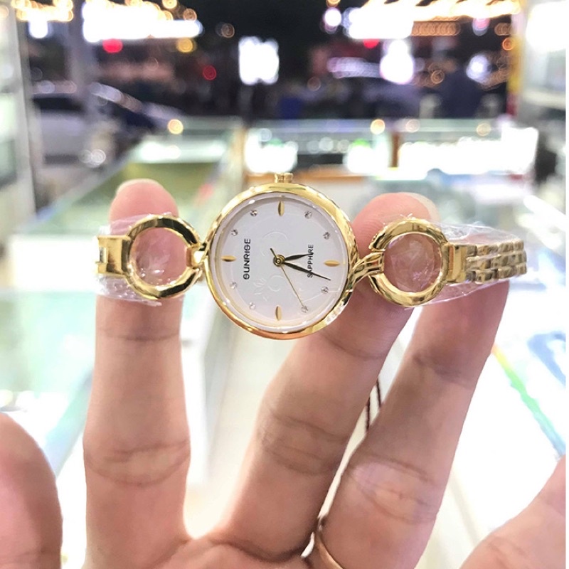 Đồng hồ nữ SUNRISE 9928SA full hộp thẻ chính hãng, kính sapphire chống xước