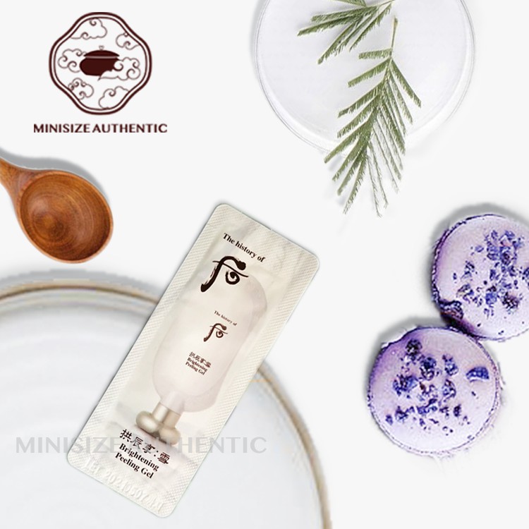 Combo 5 - 10 Gói Sample Tẩy Tế Bào Chết dạng kỳ làm sáng da Whoo Brightening Peeling Gel