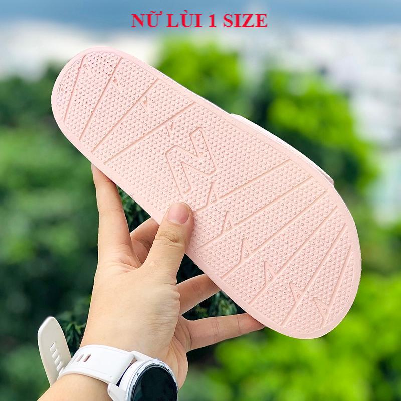 Dép newbalence 𝐍𝐄𝐖 𝐁𝐀𝐋𝐄𝐍𝐂𝐄 ❤️FREESHIP + Hộp❤️dép unisex NB new balence quai ngang thể thao nam nữ full hồng