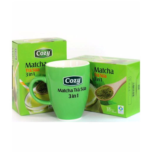 Trà Matcha Cozy 3.1 hộp 18 gói 306gr