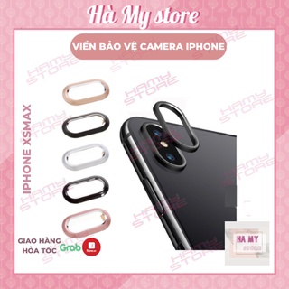 Bộ Viền Nhôm Bảo Vệ Camera + Nút Chống Bụi Tai Nghe Ip X / XS MAX / XS