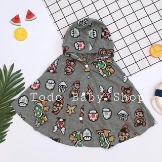 Áo chống nắng cánh dơi cho bé