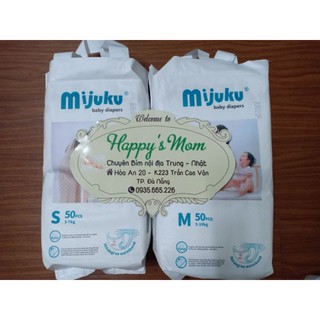 BỈM MIJUKU XUẤT NHẬT CAO CẤP💓💓💓 ĐỦ SIZE DÁN, QUẦN S, M, L, XL, XXL, XXL BỊCH 50 MIẾNG