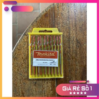 [Hàng Chính Hãng] Mũi khoan đa năng đủ size 6, 8,10,12 makita => khoan sắt, bê tông, kính, gạch => siêu bền