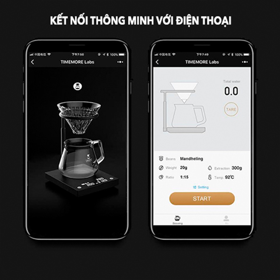 Cân pha chế cao cấp Timemore Mirror 2 | Bảo hành 6 tháng