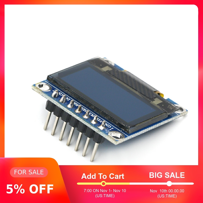 Mô Đun Hiển Thị Màn Hình Lcd 0.96 Inch Iic Oled 128x64 I2C 12864 Lcd Gnd Vcc | BigBuy360 - bigbuy360.vn