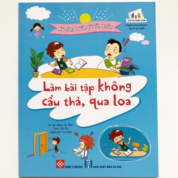 Sách - Kỹ năng quản lý bản thân  dành cho trẻ từ 6 đến 12 tuổi