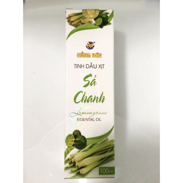 Tinh dầu sả chanh dạng xịt 100ml Hồng Đức