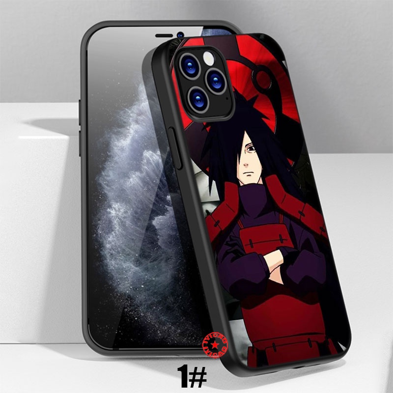 Ốp Điện Thoại Silicon Mềm Hình anime naruto madara kakashi ds13 Cho iphone 13 12 pro max mini xs max x 10
