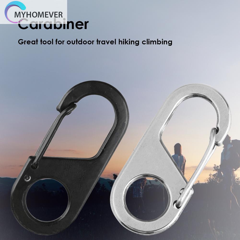 Móc khóa carabiner hình số 8 đa dụng chất lượng cao