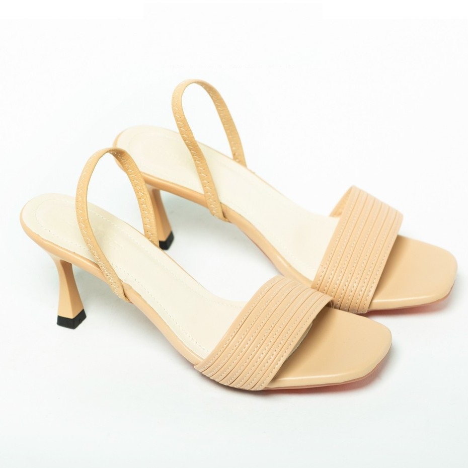 GIÀY SANDAL CAO GÓT QUAI MẢNH GÓT NHỌN 7 PHÂN MÀU TRẮNG CG0430 Giày dép xinh MYS