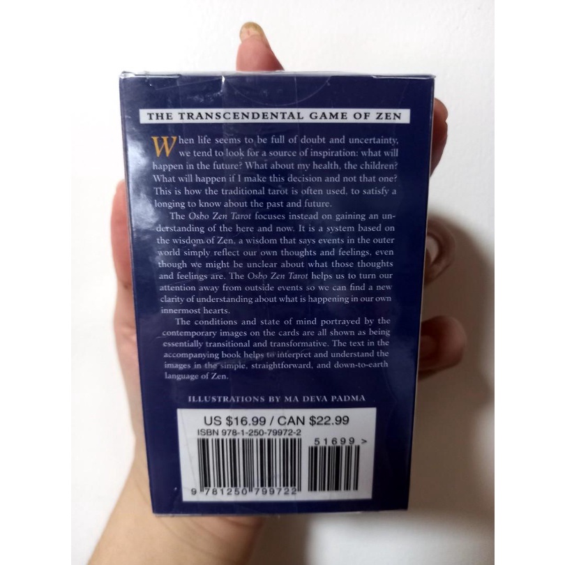Bộ bài Osho Zen Tarot Pocket Ed - AUTH