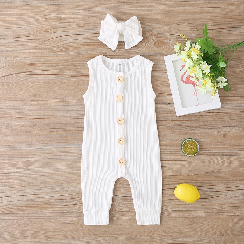 Body Không Tay cho bé trai Bé Gái sơ sinh từ 0-36 Tháng,bodysuit liền thân trần bông đồ bộ quần áo cho bé