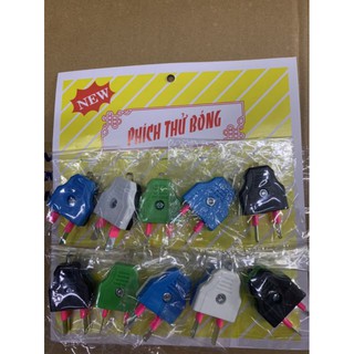 Bộ 10 phích thử bóng đèn - phích thông mạch