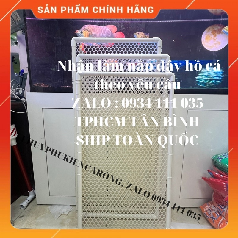 Nắp Đậy Hồ Cá Đủ Kích Thước, Hàng Có Sẵn Giao Ngay, Lưới Làm Nắp Hồ Cá