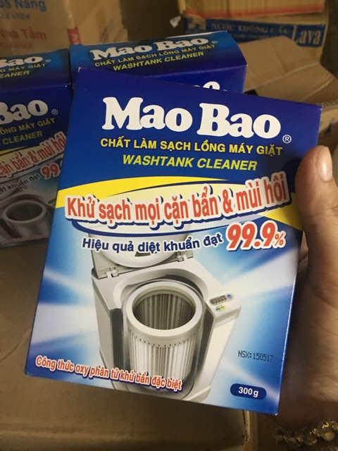 Tẩy lồng máy giặt Mabao