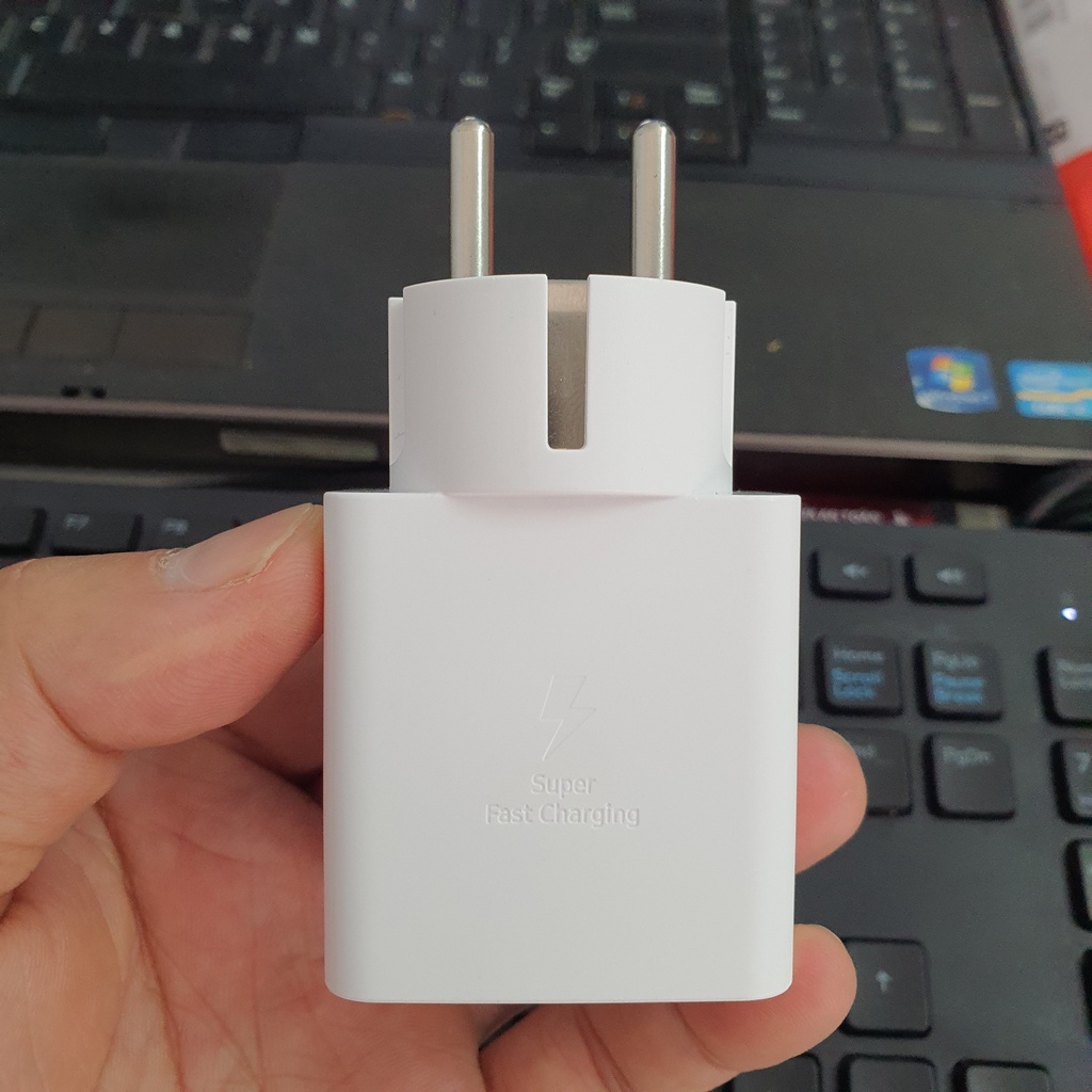 Củ Sạc Siêu Nhanh 65W - TA865 Chính Hãng Samsung, Bản Xuất Hàn, Chân Tròn, Bảo Hành 12 Tháng