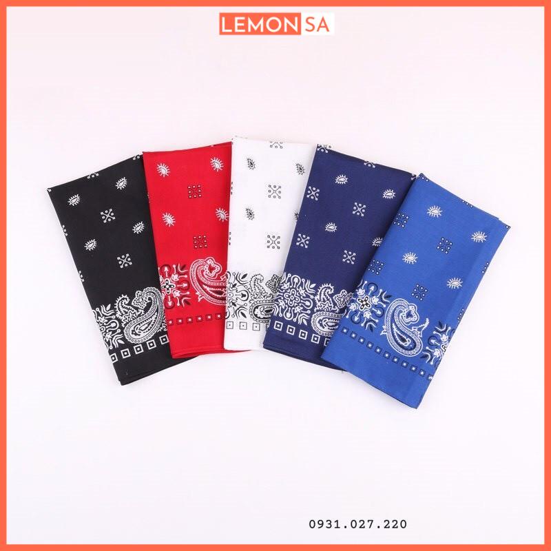 Khăn bandana turban cotton khăn đa năng, hiphop quấn tóc, cổ, quấn tay cho nam và nữ trẻ trung năng động