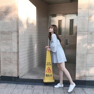 ĐẦM BABYDOLL PHỐI NƠ (Có hình ảnh thật)