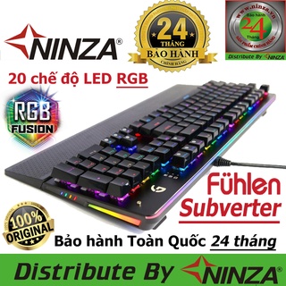 Mua Bàn phím cơ Fuhlen Subverter  Bảo hành 24 tháng Ninza  Bàn phím cơ RGB