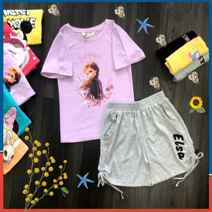 Đồ Bộ Bé Gái Size 15kg-33kg Chất Cotton Co Giãn 4 Chiều Mềm Mại Mát Hút Mồ Hôi.1528