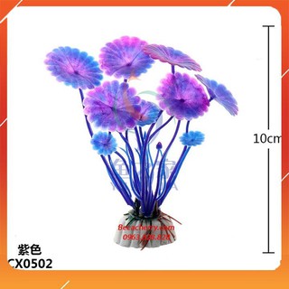 Cây trang trí bể cá mini 10cm - 12cm ( Bằng nhựa )