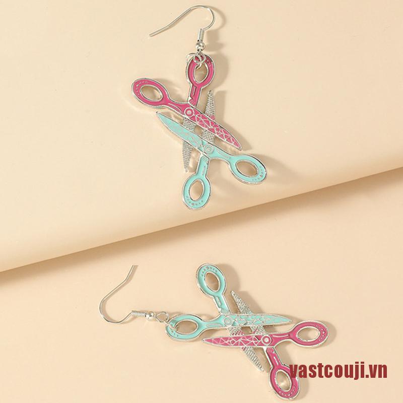 Bông Tai Hình Ly Trà Trái Cây Vui Nhộn Phong Cách Hàn Quốc