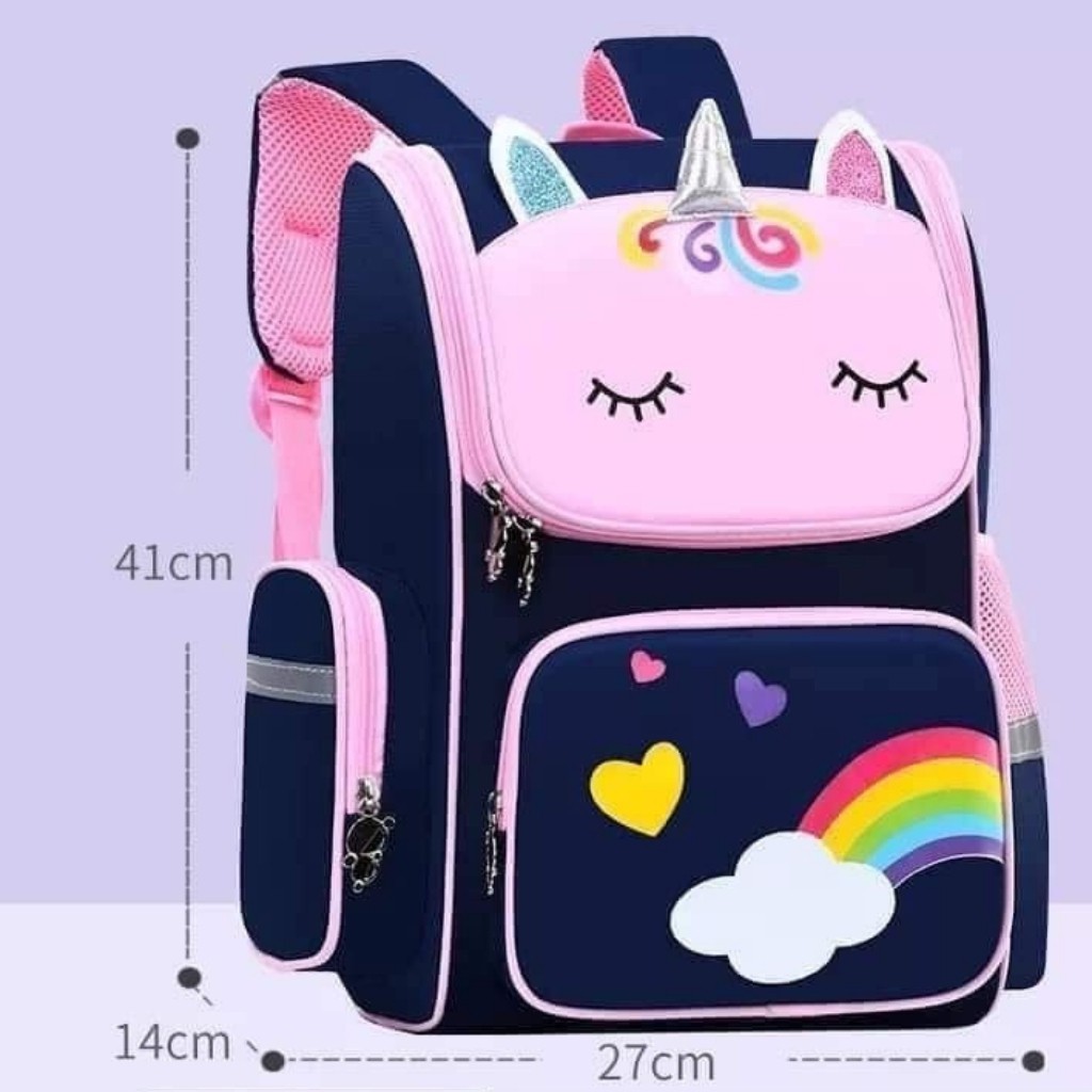  Balo học sinh DK18,chống gù lưng,chất liệu nhựa pony ,chống thấm nước siêu nhẹ -BABYHIP