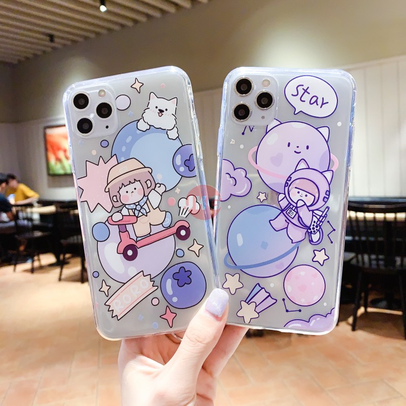 Ốp điện thoại dẻo in hình phi hành gia cho Samsung Galaxy S3 S4 Mini S5 S6 S7 E + S8 S9 S10 5G S10E S20Plus Ultra | BigBuy360 - bigbuy360.vn