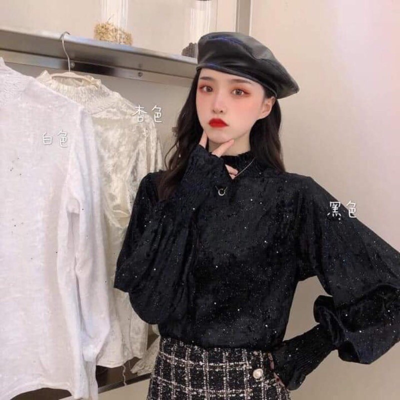 Áo kiểu tay phồng