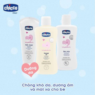 Kem dưỡng ẩm chứa Omega & vitamin E Chicco 100ml