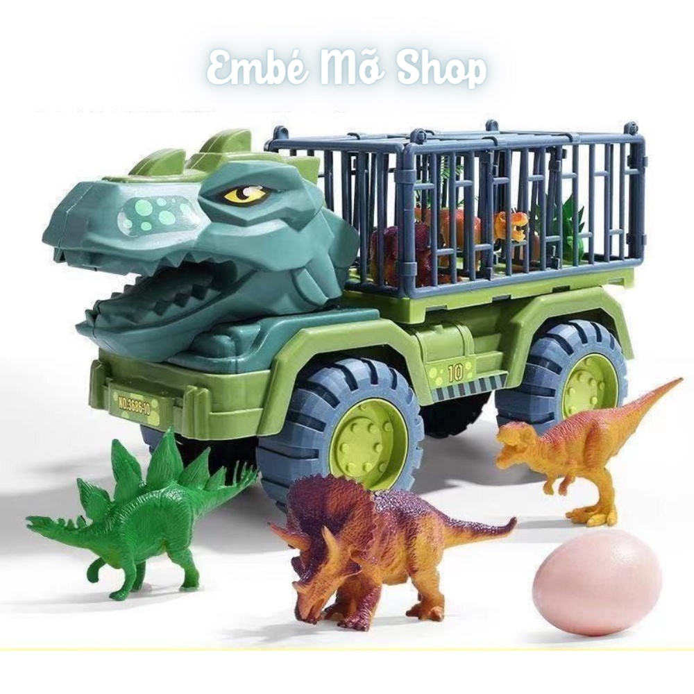 Mô Hình Xe Công Trình Khủng Long - Embé Mỡ