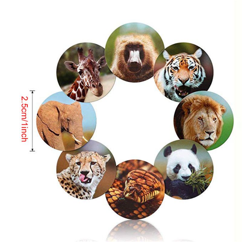 Miếng Dán Trang Trí Hình Động Vật Dễ Thương