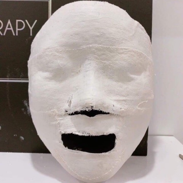 Măt nạ thạch cao lụa nâng cơ, giảm mụn (1 gói 5 miếng)