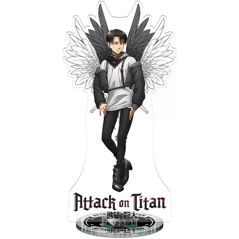 (order) Mô hình standee ATTACK ON TITAN ĐẠI CHIẾN TITAN mẫu mới Tượng Acrylic Anime mica chibi trang trí trưng bày