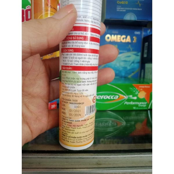 Sủi Mul Tivitamin pluszzs tuyp 20 viên | Thế Giới Skin Care