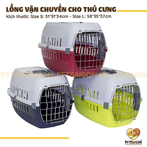 LỒNG VẬN CHUYỂN DÀNH CHO CHÓ MÈO