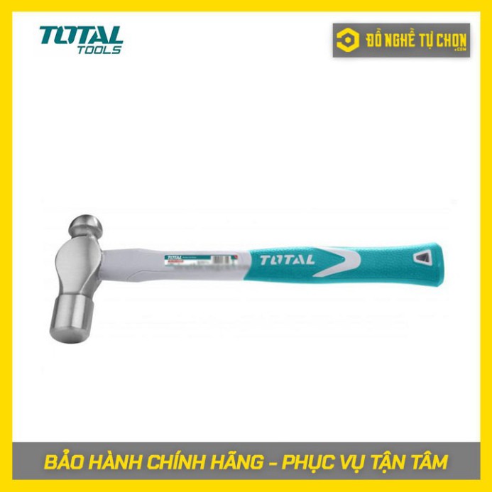 Búa đầu bi tròn cán nhựa Total